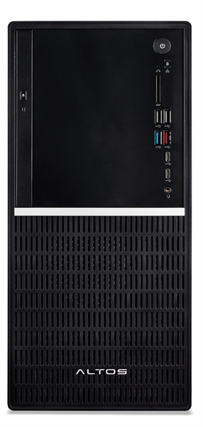 Altos P130 F10 SE [20L] Tower 750W 80+Gold Intel Core Ultra 7 265, 32GB (2x16) DDR5-5600 UDIMM, 1TB M.2 NVME, nVidia RTX Pro 2000 16GB 4x mDP, 1G+2.5G Dual LAN, No WLAN, Corded USB KB/Mouse, No OS, 3Y