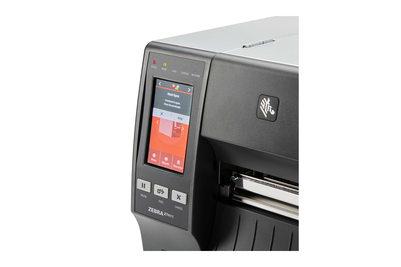 Zebra ZT411, 4'', 203 dpi, Serial, USB, Ethernet, BT 4.1/MFi, USB Host, EZPL (CN) арт. ZT41142-T090000Z