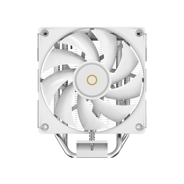 Ocypus Delta A40 SE WH Dual Fan ARGB, 2x120mm ARGB FAN, Top ARGB Panel, 4 HEAT PIPES, 4-PIN PWM, 800-1800 RPM, 31DBA, HYDRO BEARING, LGA115X/1200/1700/18XX, AM4/AM5
