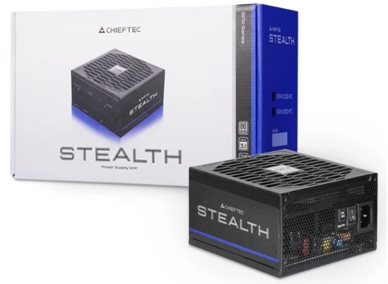 Chieftec Stealth SPX-1200-FC (ATX 3.1, 1200W, 80 PLUS PLATINUM, Active PFC, 135mm fan, Gen5 PCIe, Full Cable Management) Retail