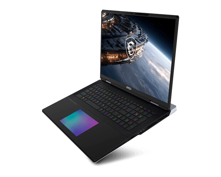 MSI Titan 18 HX A2WJ Ultra9 290HX 18" 16:10 UHD+ (3840x2400)240Hz DDR5 64GB (32GB*2),2TB SSD,NV RTX 5090 (24GB GDDR7),99Whr,3,6kg,2y,Win11Home,Black арт. 9S7-182411-1049