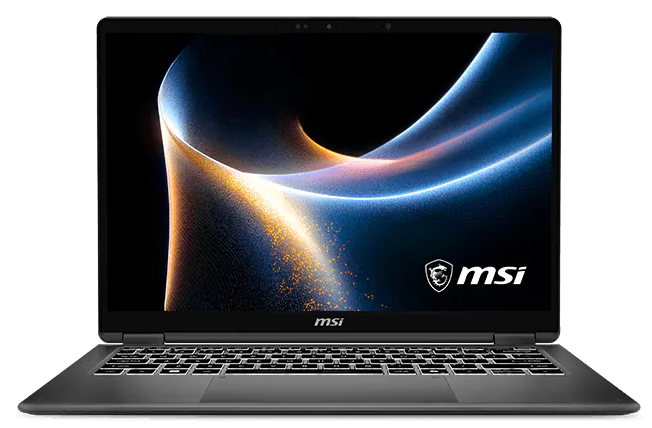 MSI Prestige 16 Flip AI+ C3MTG Core Ultra 9 386H 16" 16:10 2.8K (2880x1800) OLED, 120Hz,Touch Screen (support MSI Nano Pen),LPDDR5X 32GB, 2TB SSD,Intel Arc Graphics,81Whr,1.66kg,1y,Win11Pro,Gray арт. 9S7-262233-028