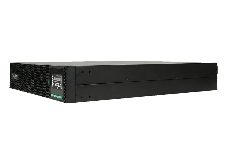 Источник бесперебойного питания Systeme Electric Smart-Save Online SRV,  1000VA/1000W, On-Line, Rack 2U(Tower convertible), LCD, Out: 8xC13, SNMP Intelligent Slot, USB, RS-232, Dry contact