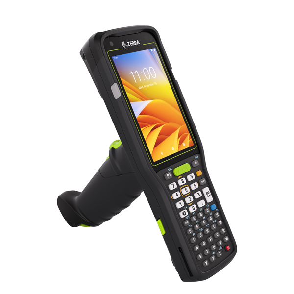 Zebra MC34: LAN, WiFi 6E, Gun, BT, NFC, 4.0", Vibrator, Android AOSP, SE4770, 6FB RAM/64GB UFSm 38 Key, 7000mAh, China Only