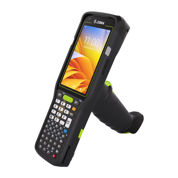 Zebra MC34: LAN, WiFi 6E, Gun, BT, NFC, 4.0", Vibrator, Android AOSP, SE4770, 6FB RAM/64GB UFSm 38 Key, 7000mAh, China Only