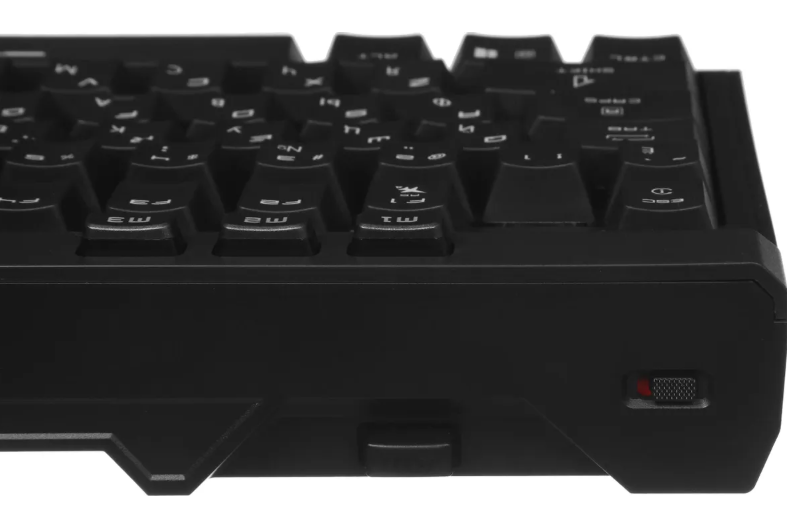 Gaming Keyboard MSI STRIKE PRO SILENT, Wireless, Mechnical, with Multimedia functions, Kailh Midnight Pro Silent Switch, MYSTIC LIGHT RGB, incl. Wrist Rest, Black арт. S11-43RU210-CLA