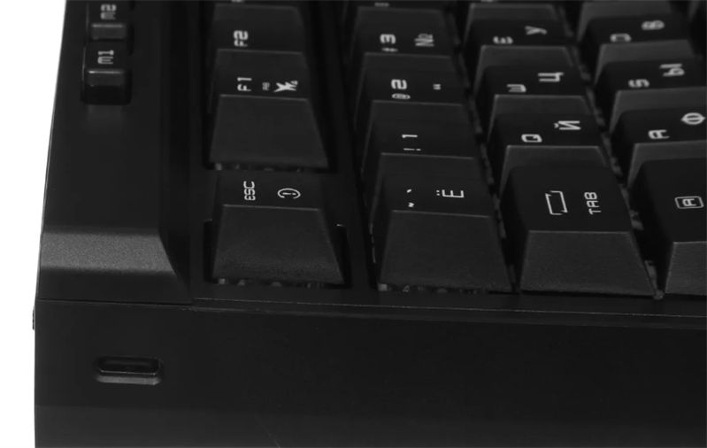 Gaming Keyboard MSI STRIKE PRO SILENT, Wireless, Mechnical, with Multimedia functions, Kailh Midnight Pro Silent Switch, MYSTIC LIGHT RGB, incl. Wrist Rest, Black арт. S11-43RU210-CLA