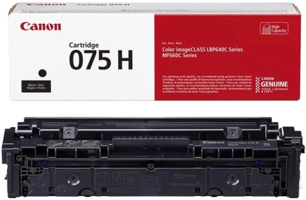 Canon 075HBk for MF664Cdw/667Cdw / LBP646Cdw/LBP647Cdw (3500 pages)