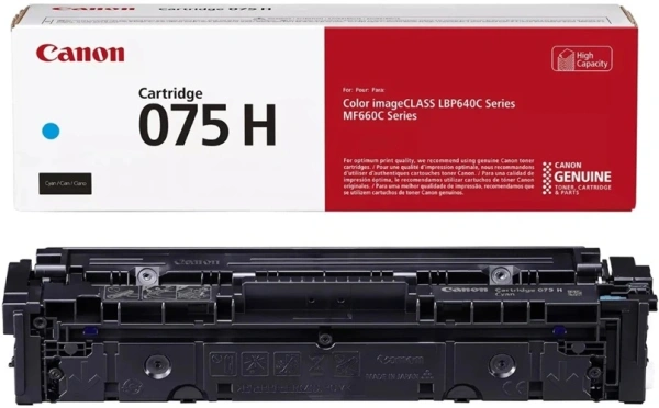 Canon 075HC for MF664Cdw/667Cdw / LBP646Cdw/LBP647Cdw (2500 pages)