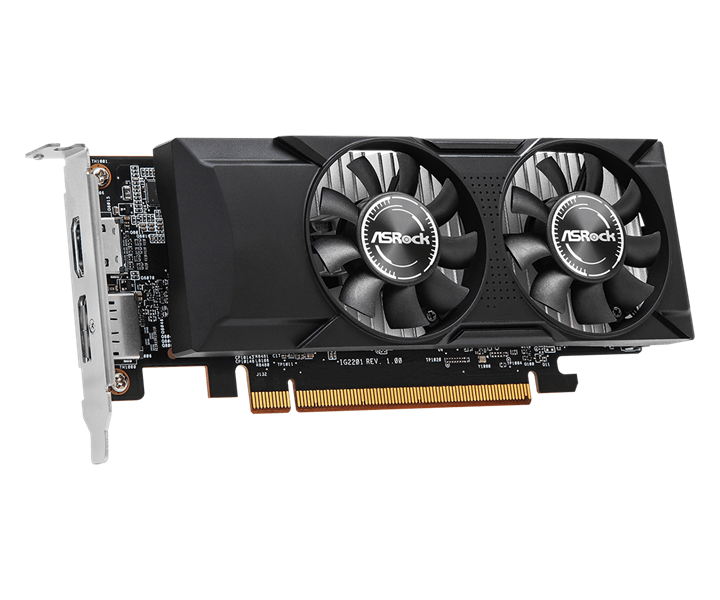 ASRock Intel Arc A310 Low Profile 4G OC//A310, HDMI, DP,VGA, 4G,D6 арт. A310 LP 4G