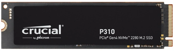 Crucial SSD Disk P310 500GB M.2 2280 NVMe (PCIe Gen 4 x4) SSD (6000 MB/s Read 3500 MB/s Write), 1 year, OEM арт. CT500P310SSD8