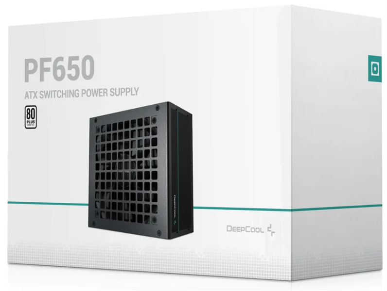 Блок питания Deepcool GAMERSTORM PF650X (ATX 2.52, 650W, PWM 120mm fan, Active PFC+DC to DC, 80+ BRONZE) RET
