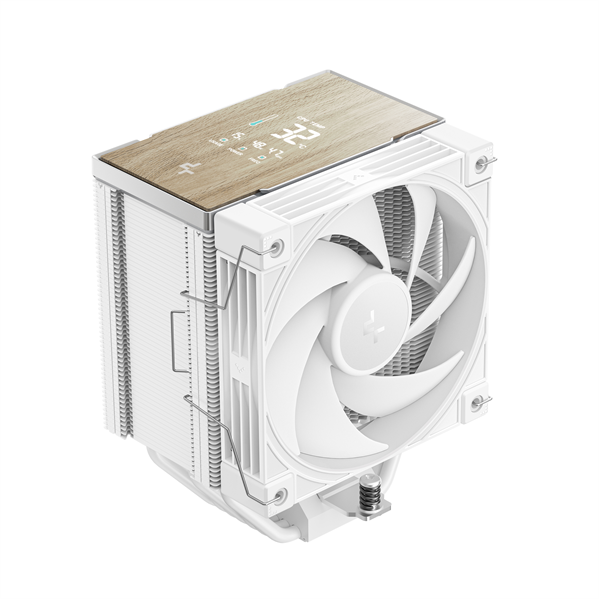 DEEPCOOL AK700 DIGITAL WH LGA1851/1700/1200/115X/AM5/AM4 (9шт/кор, TDP 260W, PWM, Fan 120mm, 7 тепл. трубок, Copper Base, белый) RET (R-AK700-WHNDMN-GJD)