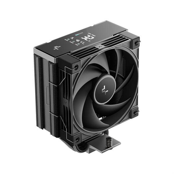 DEEPCOOL AK400 G2 DIGITAL NYX LGA1851/1700/1200/115X/AM5/AM4 (12шт/кор, TDP 220W, PWM, Fan 120mm, 4 тепл. трубки, черный) RET (R-AK400G2-BKNNMN-GJD-1)