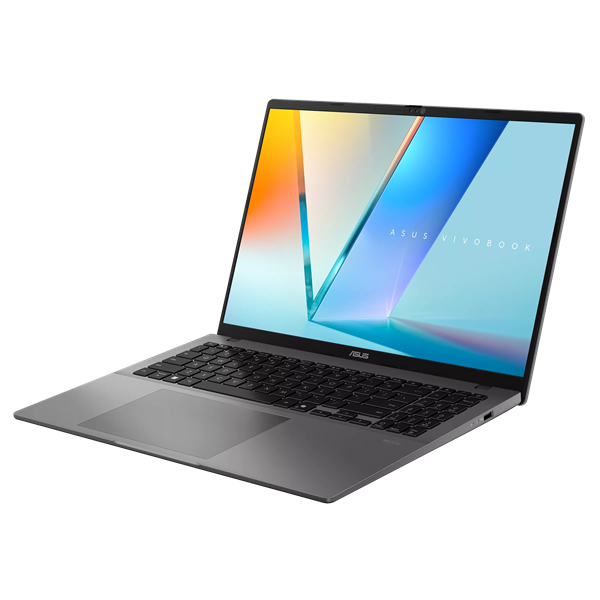 Ноутбук ASUS Vivobook S16 S3607AA-SH112 Intel Core Ultra 7 355 2.3 GHz /DDR5 16GB 1TB M.2 NVMe PCIe 4.0 SSD/Intel Arc Graphics 16" WUXGA (1920 x 1200) OLED 16:10/No OS/Matte Gray/1.70 kg