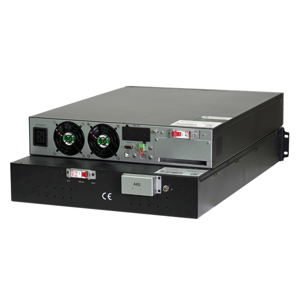 Systeme Electric External BP, Extended-Run, 192 volts bus voltage, Rack 2U (Tower convertible), compatible with SRVSE6-10KG2