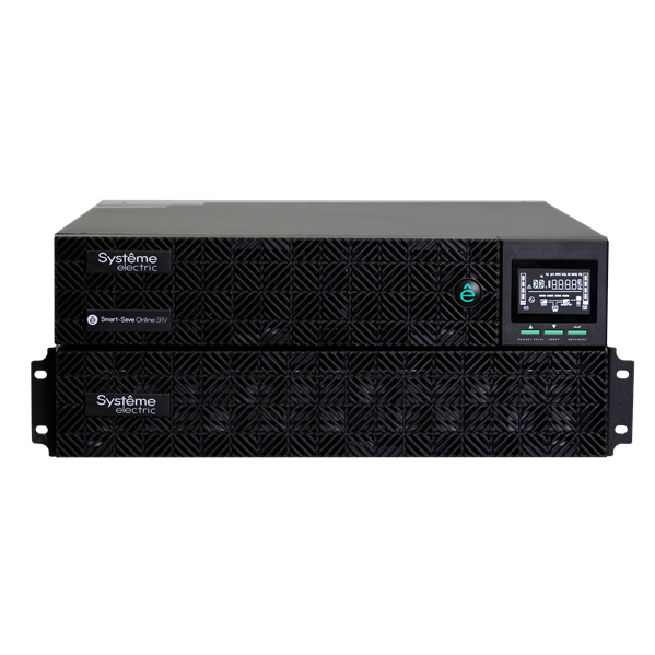 Systeme Electric Smart-Save Online SRV, 10000VA/10000W, On-Line, Rack 4U(Tower convertible), LCD