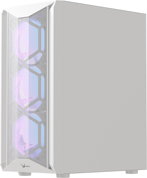 Formula V Line Air Power G1 White, ATX, USB3.0*1, USB2.0*2, FRONT 3x120mm ARGB, REAR 1x120mm ARGB