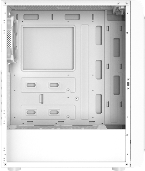Formula V Line Air Power G1 White, ATX, USB3.0*1, USB2.0*2, FRONT 3x120mm ARGB, REAR 1x120mm ARGB