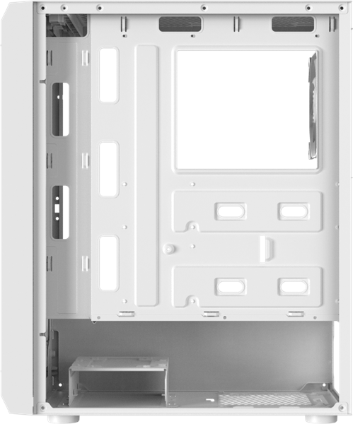Formula V Line Air Power G1 White, ATX, USB3.0*1, USB2.0*2, FRONT 3x120mm ARGB, REAR 1x120mm ARGB
