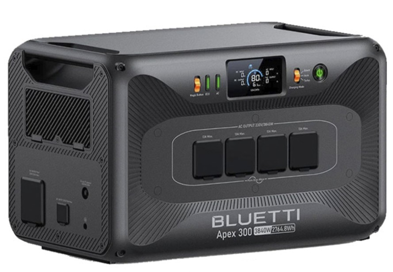 Универсальная зарядная станция - инвертор Bluetti Apex 300 Power Station, 3800W/2760Wh, LiFePO4, 37,2kg арт. P-APEX300-EU-GY-20