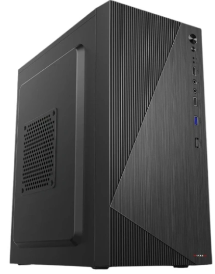 корпус Accord ACC-XA09 black w/o PSU mATX 1x80mm 1x120mm 2xUSB2.0 1xUSB3.0 audio bott PSU