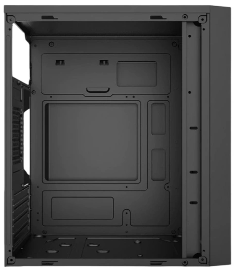 корпус Accord ACC-XA09 black w/o PSU mATX 1x80mm 1x120mm 2xUSB2.0 1xUSB3.0 audio bott PSU