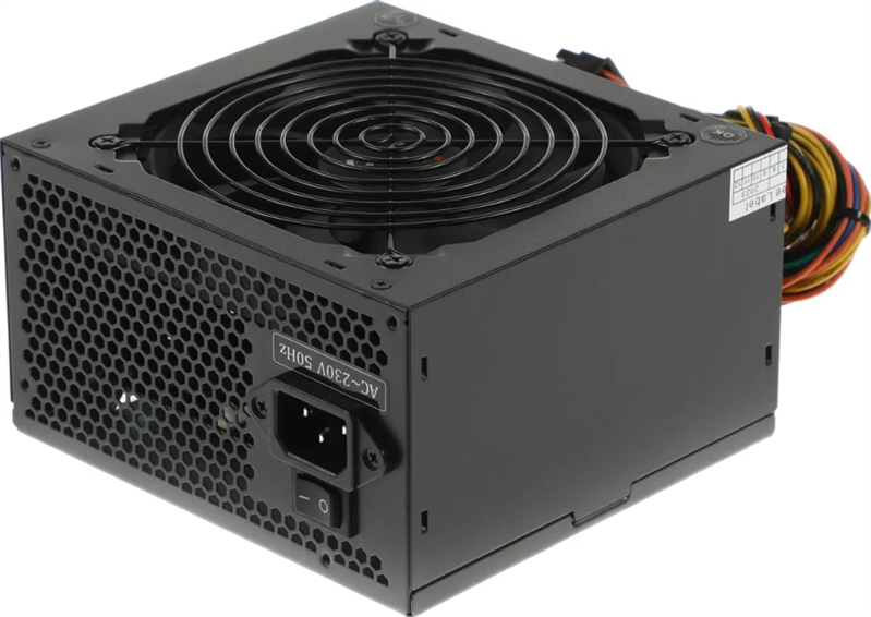 Accord ATX 350W ACC-350W-12 (20+4pin) 120mm fan 4xSATA арт. ACC-350-12