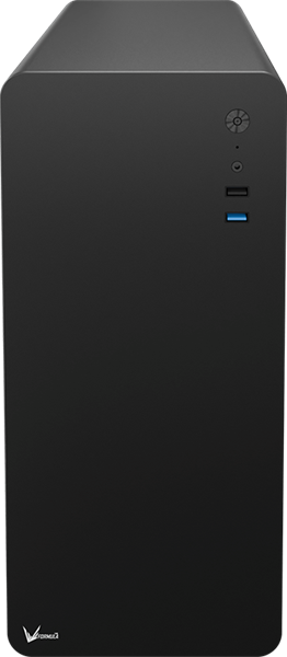 Formula V Line CS-110-S mATX USB3.0x1/USB2.0x1/audio (ex Aerocool) (незначительное повреждение коробки)