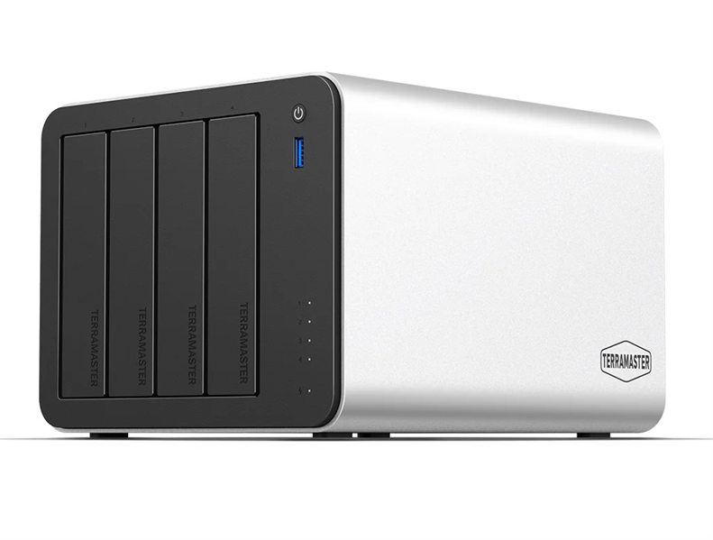 TerraMaster F4-425 Plus tower NAS QC 3,4Ghz/8Gb(32)/TRAID,RAID0,1,10,5,6/up to 4 HDD SATA(3,5'/2,5')/3xM.2 2280 NVMe/3xUSB 10Gb(Type A) 1xUSB 10Gb(Type-C)/HDMI/2x5GbE RJ-45/1xPS/1YW(repl. F4-424) арт. F4-425 Plus-N95