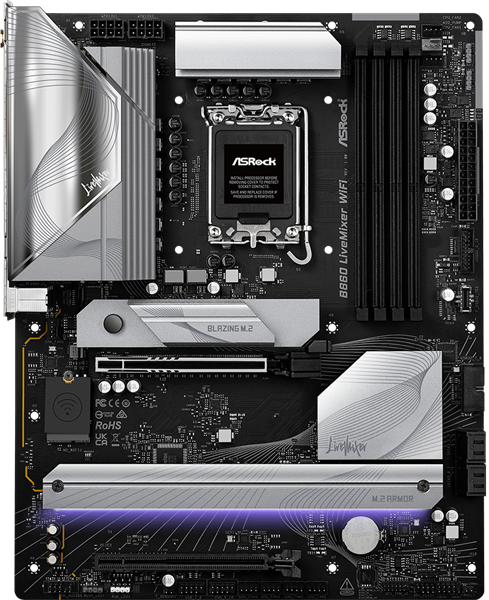 Материнская плата ASRock B860 LiveMixer WiFi