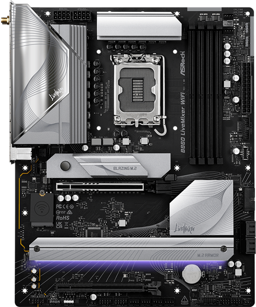 Материнская плата ASRock B860 LiveMixer WiFi