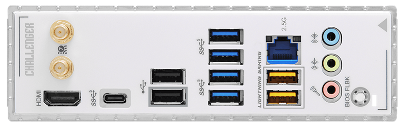 Материнская плата ASRock B860 Challenger WiFi White