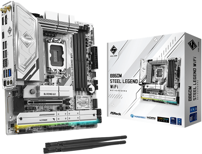 Материнская плата ASRock B860M Steel Legend WiFi