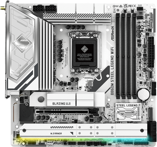 Материнская плата ASRock B860M Steel Legend WiFi