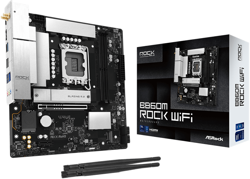 Материнская плата ASRock B860M Rock WiFi