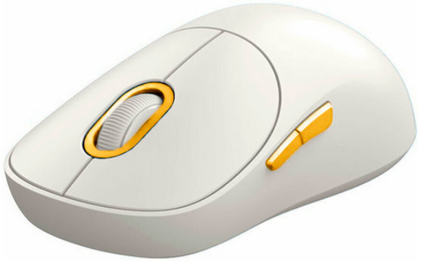 Xiaomi Wireless Mouse 3, 1200dpi, Bluetooth / 2.4 GHz, silent, White