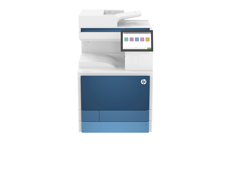 HP Color LaserJet Managed MFP E877dn (p/c/s, SRA3, 1200dpi, 40/40ppm, 6Gb, 500Gb HDD, 3 trays 100+520+520, ADF200, Duplex, USB/LAN, no cart in box)