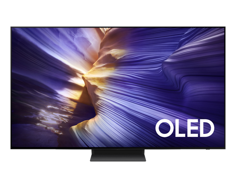 Samsung OLED TV QE77S90FAEXRU, 77', OLED, 4K 3840x2160, 120Hz, Tizen Smart TV, 40W, Tuner (DVB-T2/C/S2, PAL,SECAM), HDMI, USB, CI+, Wi-Fi, BT, LAN, VESA 400x300, class A+, Graphite Black