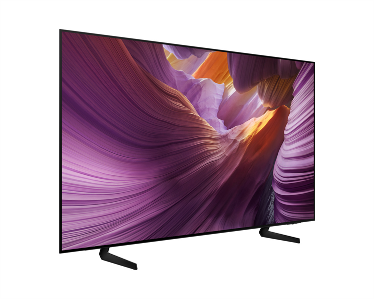 Samsung OLED TV QE55S85FAEXRU, 55', OLED, 4K 3840x2160, 120Hz, Tizen Smart TV, 20W, Tuner (DVB-T2/C/S2, PAL,SECAM), HDMI, USB, CI+, Wi-Fi, BT, LAN, VESA 300x200, class A+, Graphite Black