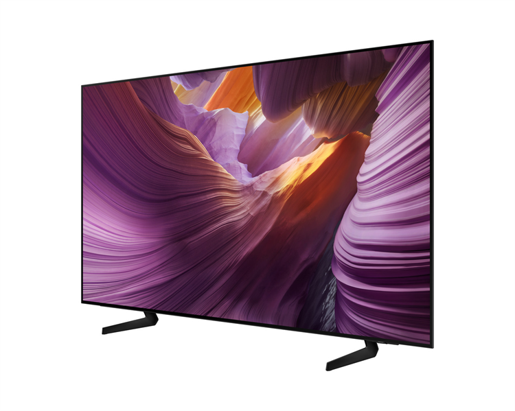 Samsung OLED TV QE55S85FAEXRU, 55', OLED, 4K 3840x2160, 120Hz, Tizen Smart TV, 20W, Tuner (DVB-T2/C/S2, PAL,SECAM), HDMI, USB, CI+, Wi-Fi, BT, LAN, VESA 300x200, class A+, Graphite Black