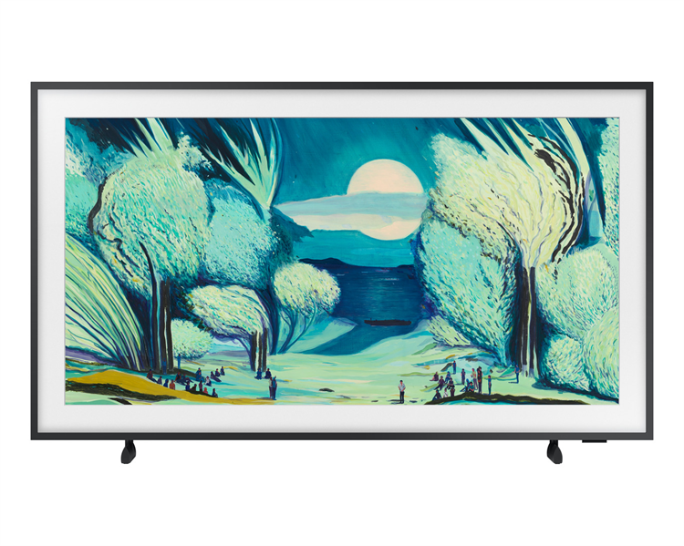 Телевизор Samsung Lifestyle QLED TV QE43LS03FAUXRU, 43', QLED Frame, 4K 3840x2160, 60Hz, Tizen Smart TV, 20W, Tuner (DVB-T2/C/S2, PAL,SECAM), HDMI, USB, USB-C, CI+,  Wi-Fi, BT, LAN, VESA 200x200, class B, Black