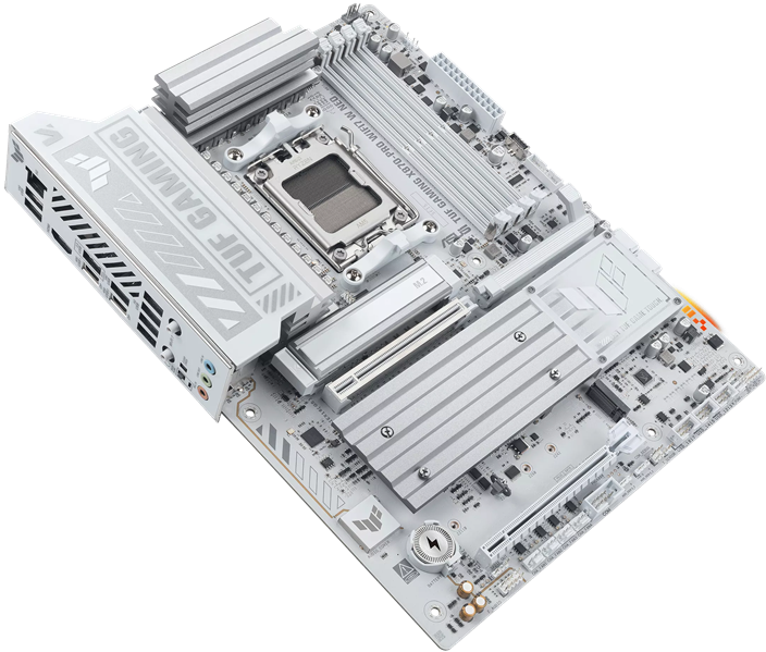 Материнская плата ASUS TUF GAMING X870-PRO WIFI7 W NEO, AM5, X870, 4*DDR5, 2*SATA, 4*M.2, 1*USB 2.0, 4*USB 3.2, 2*Type-C, 3*PCIx16HDMI, ATX; 90MB1NY0-M0EAY0