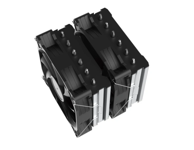 ZALMAN CNPS12X BP, 2x120mm FANS, 6 HEAT PIPES, 4-PIN PWM, 600-1800 RPM, 32,9 DBA MAX, HYDRO BEARING, LGA1851/1700/1200/115X/AM5/AM4