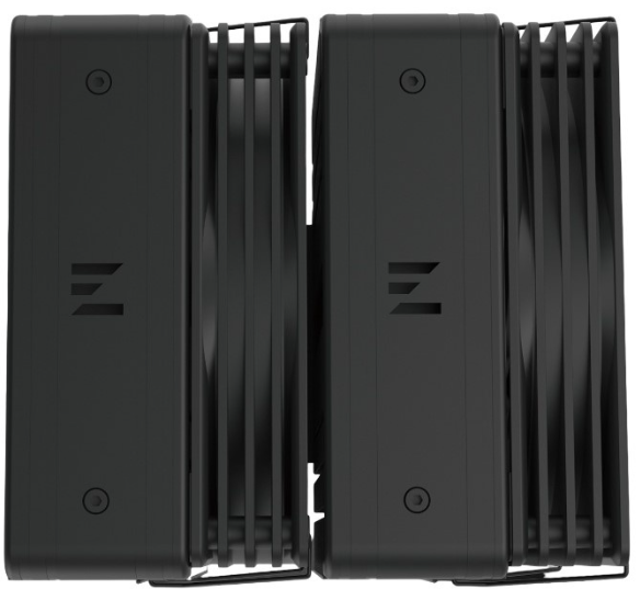 ZALMAN CNPS15X BP ARGB BLACK, 2x120mm ARGB FANS, 6 HEAT PIPES, 4-PIN PWM, 600-2000 RPM, 32,9 DBA MAX, HYDRO BEARING, LGA1851/1700/1200/115X/AM5/AM4
