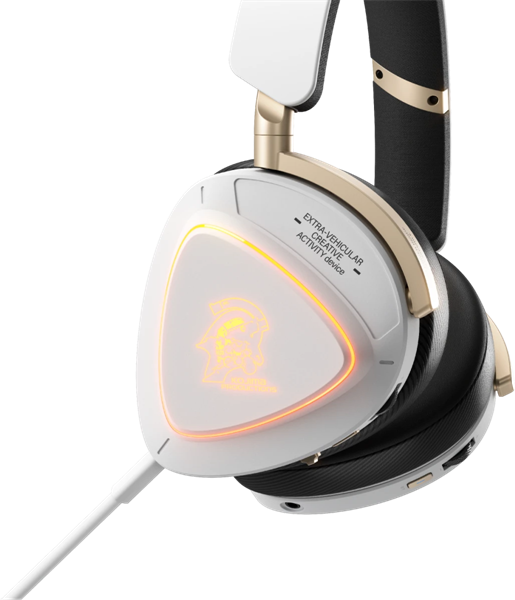 Гарнитура ASUS ROG DELTA II-KJP/WHT, 2.4GHz, Bluetooth, 3.5mm, 315g, 20Hz~20kHz, RGB Lighting, White