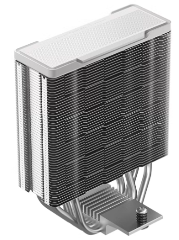 DEEPCOOL AG400 G2 WH ARGB LGA1851/1700/AM5/AM4 (18шт/кор, TDP 230W, PWM, Fan 120mm, 4 тепл. трубки, белый) RET (R-AG400-WHAMMG2-G)
