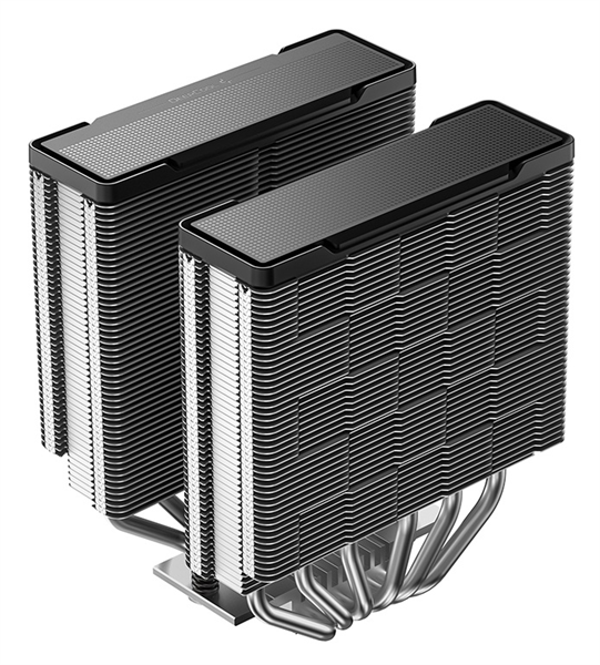 DEEPCOOL AG620 G2 ARGB LGA1954/1851/1700/AM5/AM4 (9шт/кор, TDP 270W, PWM, DUAL ARGB Fan 120mm, 6 тепл. трубок, черный) RET (R-AG620-BKAMMG2-G)