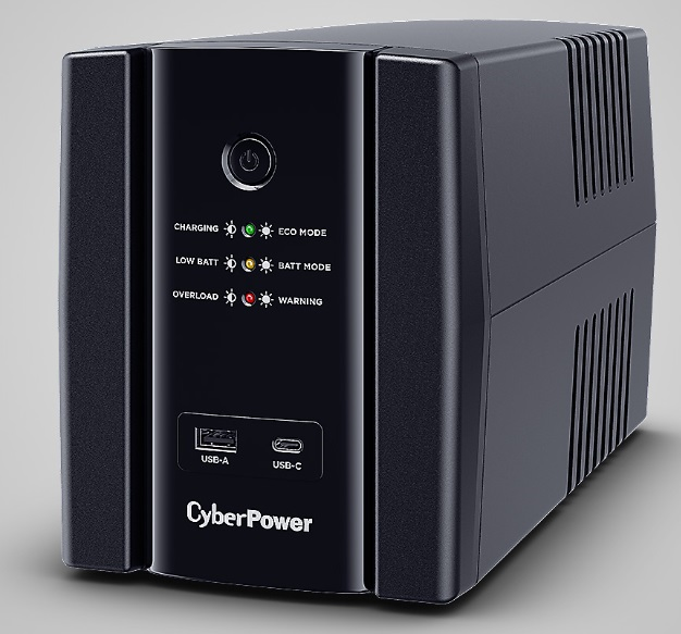 Источник бесперебойного питания CyberPower UT2200EG Line-Interactive 2200VA/1320W USB/RJ11/45/USB charger A/C NEW (незначительное повреждение коробки)
