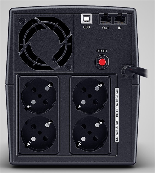 Источник бесперебойного питания CyberPower UT2200EG Line-Interactive 2200VA/1320W USB/RJ11/45/USB charger A/C NEW (незначительное повреждение коробки)